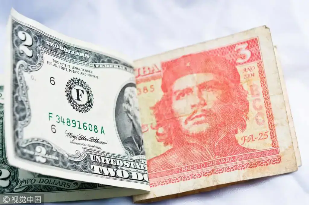 Cuba dollar commission