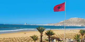 Morocco. Agadir is the “city of white”.
