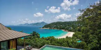 Tourists in Seychelles