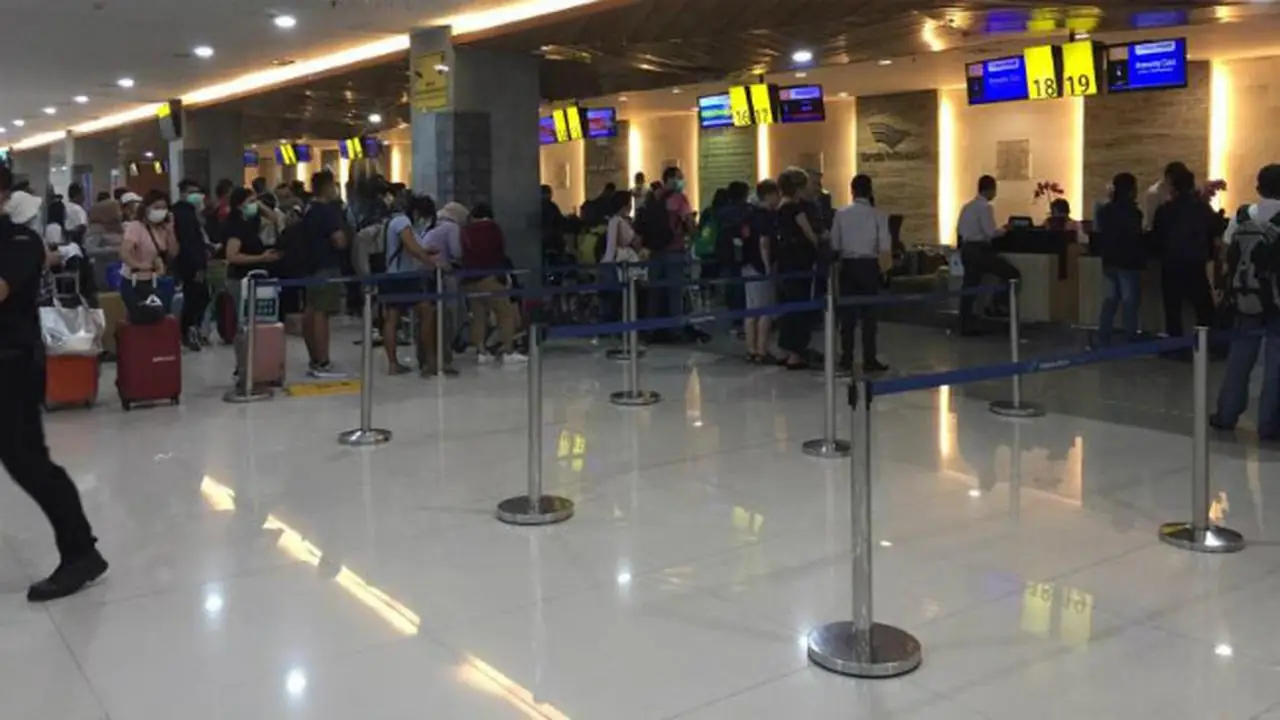 Ngurah Rai International Airport in Denpasar, Bali