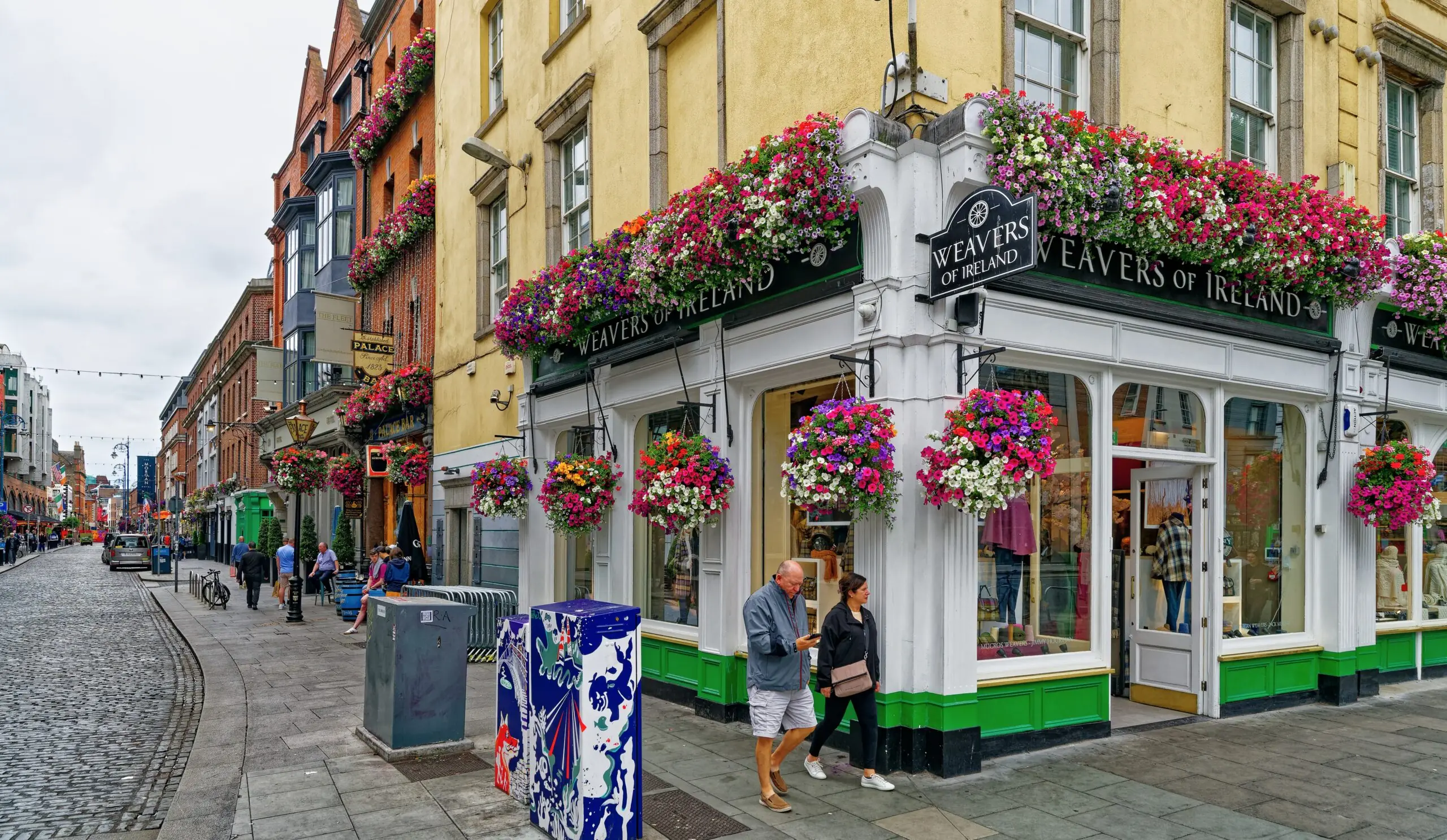 A street in central Dublin