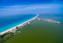 Cancun from the air