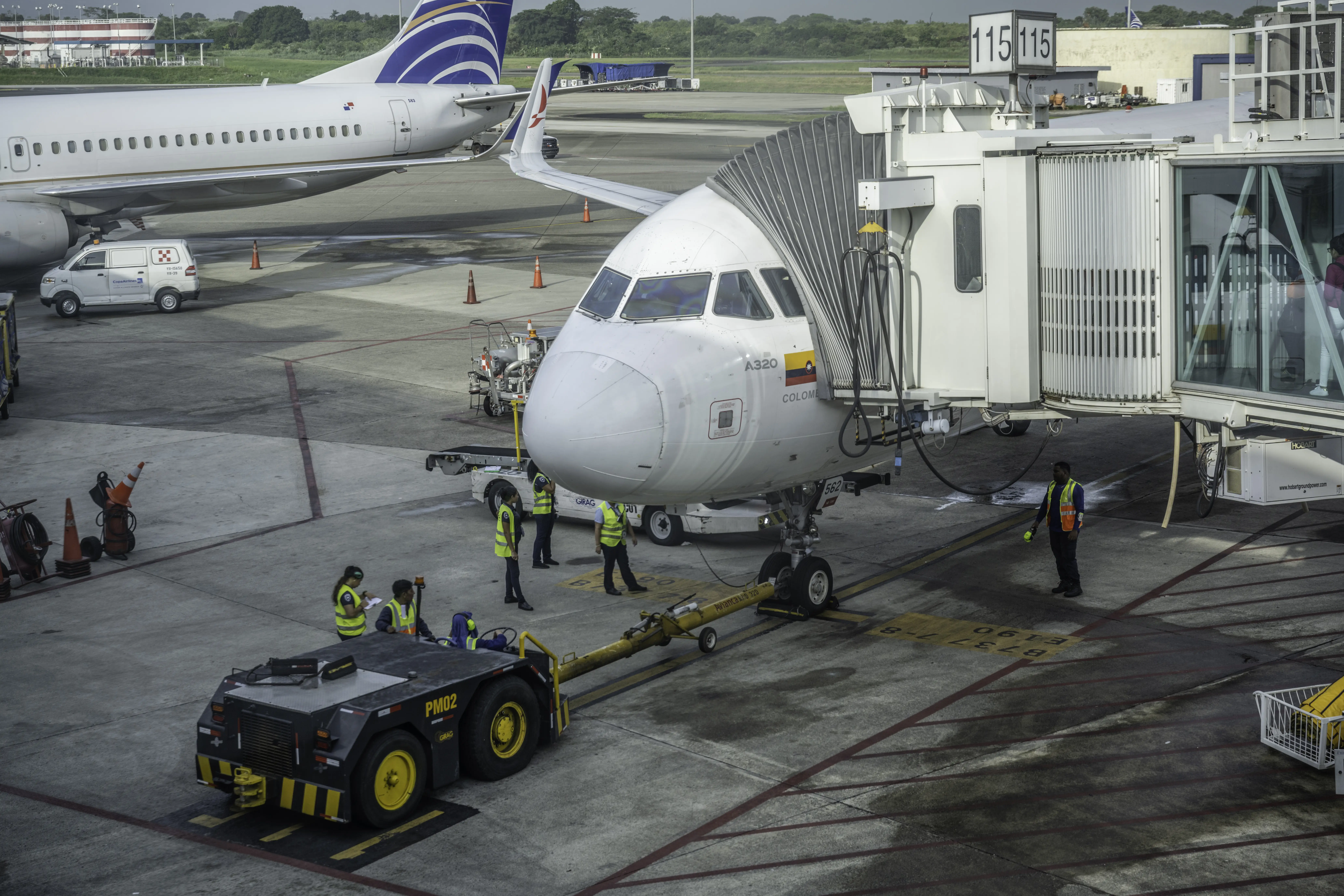 Tocumen International Airport, the Copa hub in Panama City.