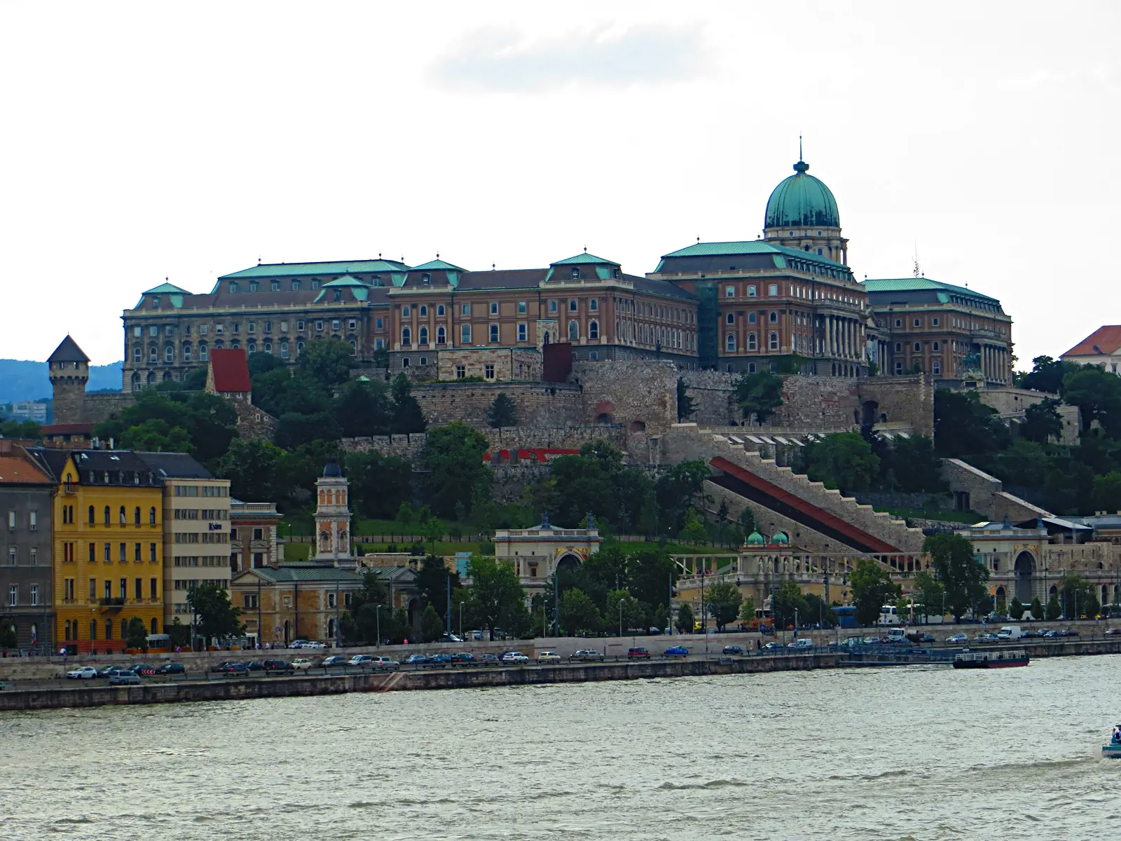 Buda Castle above the Danube