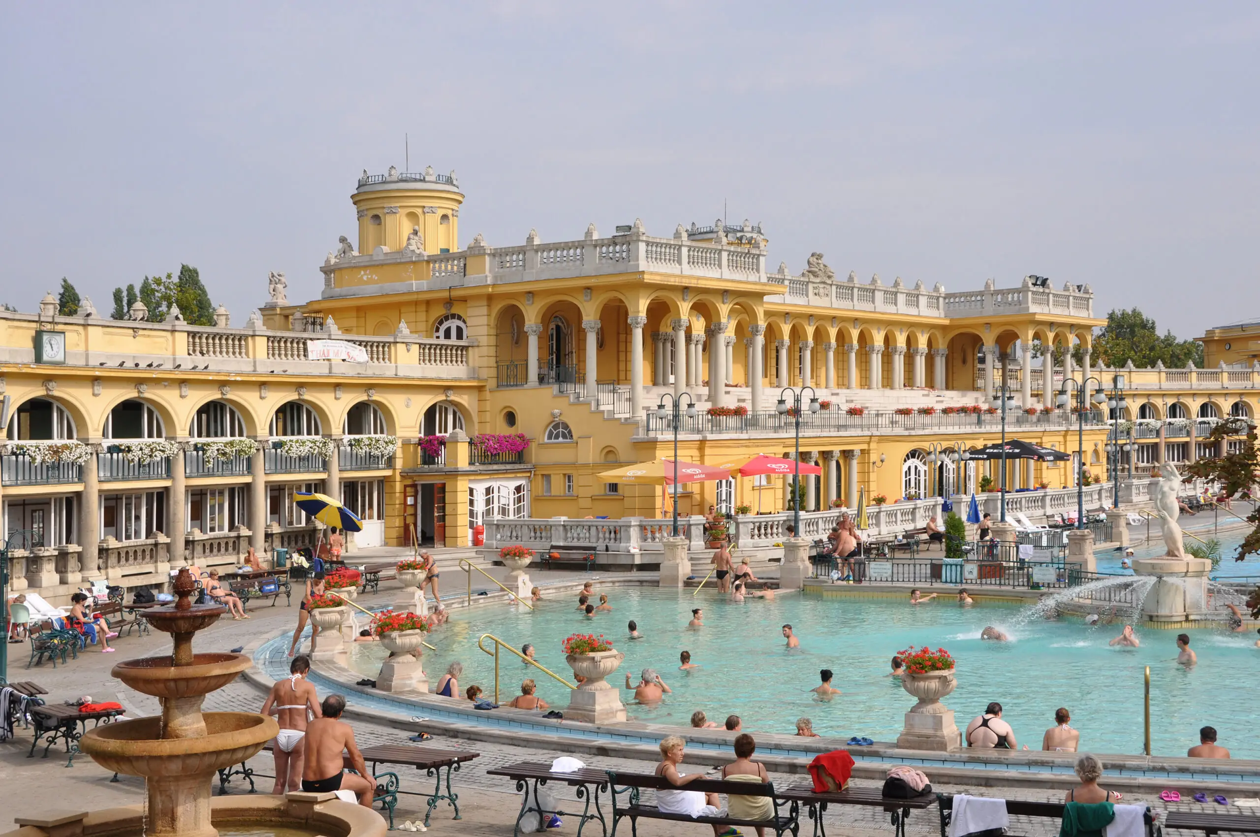 The Szechenyi thermal baths, Budapest