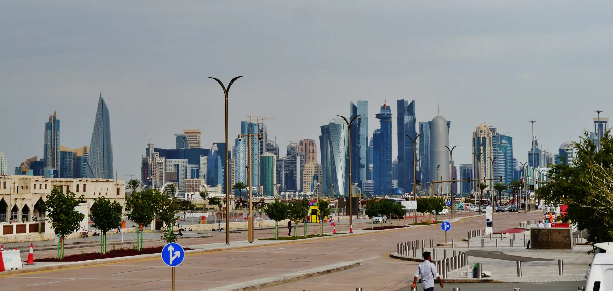 The Doha skyline