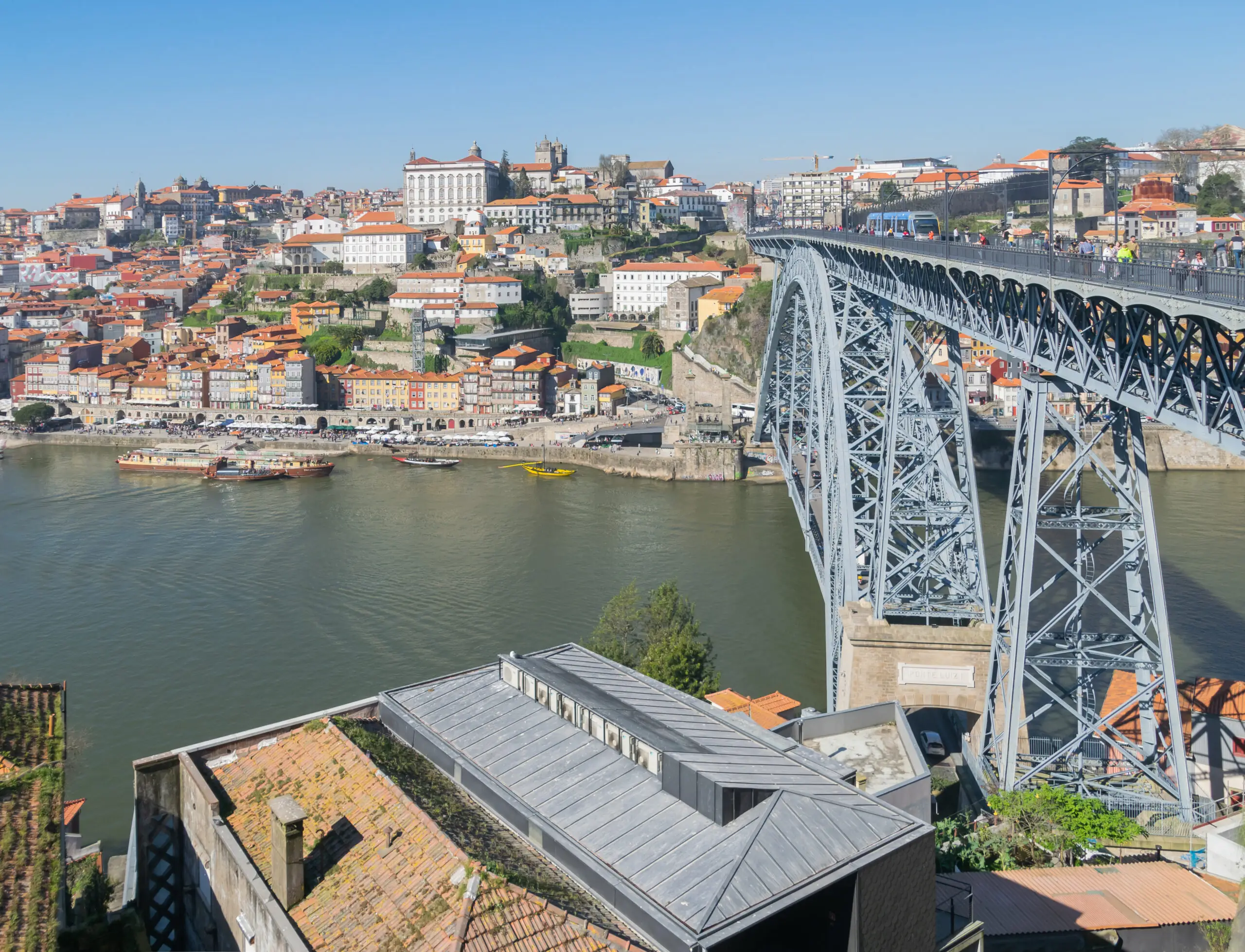 The Dom Luis I bridge, Porto