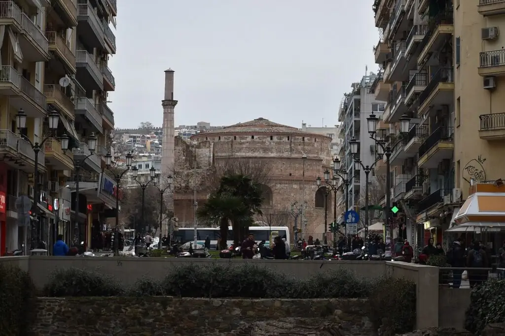 The Rotunda and its Ottoman-era minaret in Thessaloniki