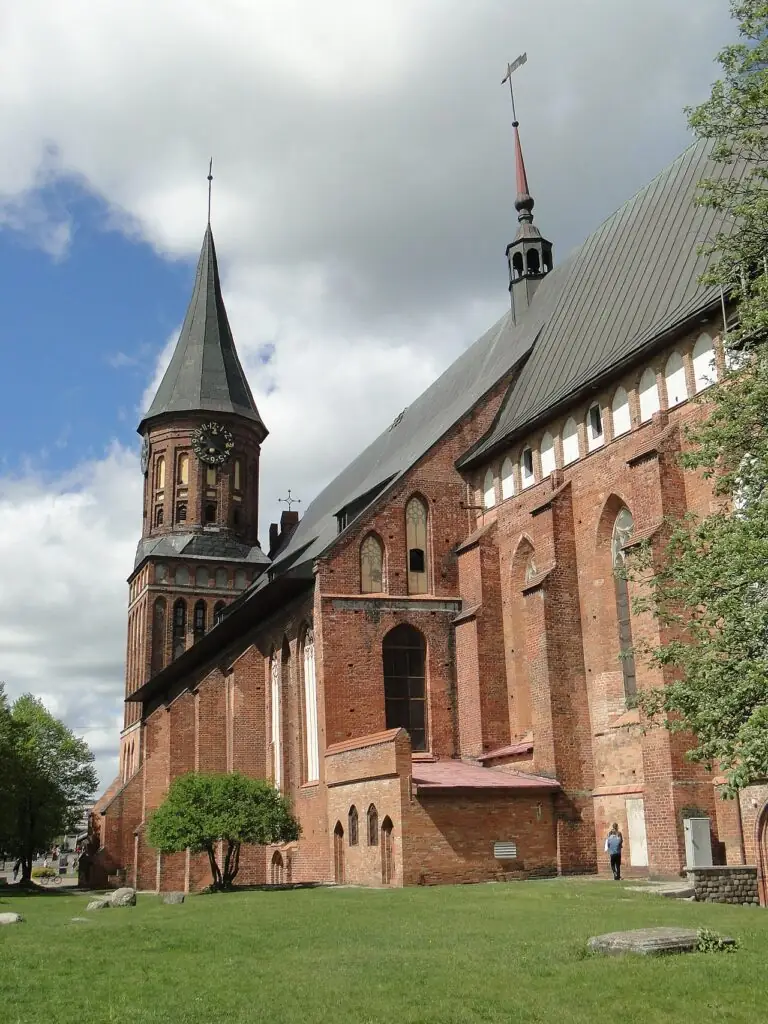 Königsberg Cathedral on Kant Island in Kaliningrad